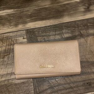 Calvin Klein Beige Women's Wallet